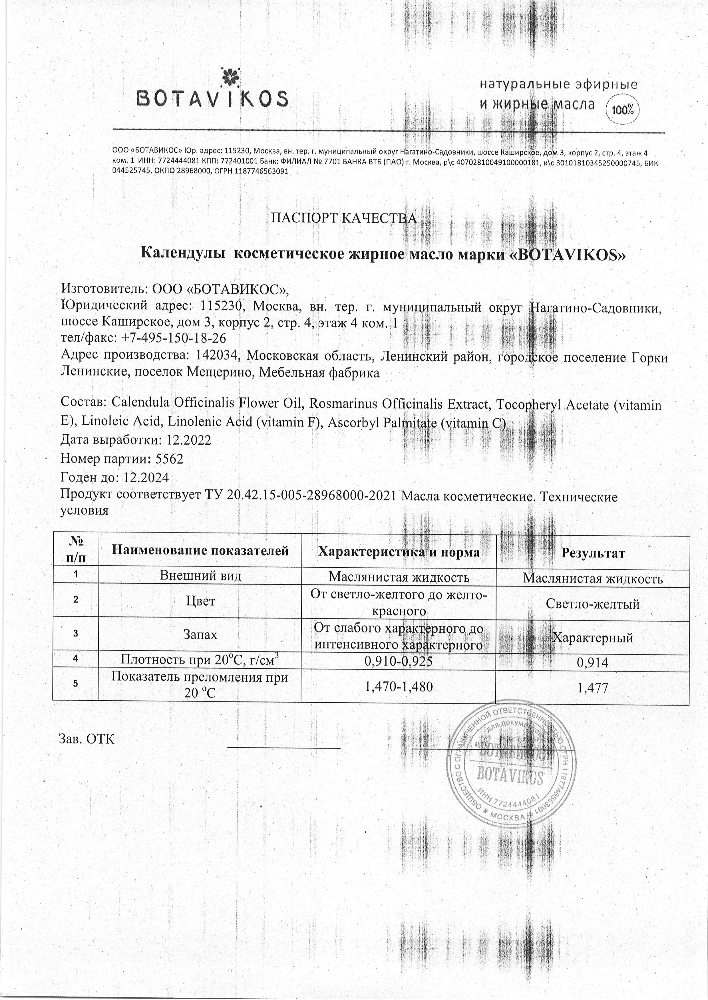 Паспорт №122022